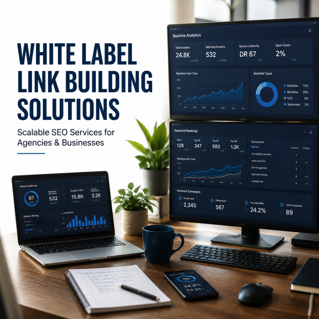 White Label Link Building Solutions: Agency Guide