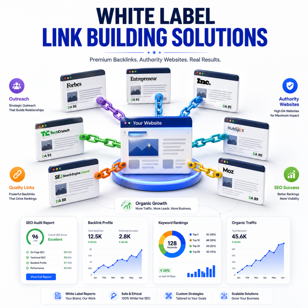 White Label Link Building Solutions: Agency Guide