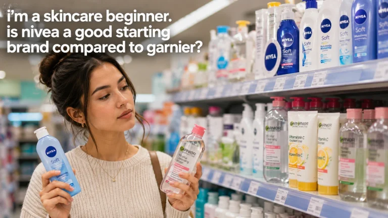 i'm a skincare beginner. is nivea a good starting brand compared to garnier?